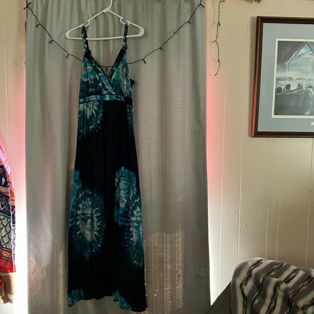 Very unique vintage boho Vasna desire dress. Sparkly beads on front ant back.